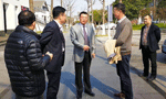 西瑪電機(jī)公司總經(jīng)理?xiàng)钐炖麍A滿完成對(duì)華東市場(chǎng)的考察。——西安博匯儀器儀表有限公司